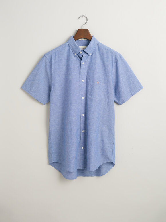 GANT - Reg Cotton Linen SS Shirt