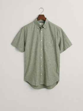 GANT - Reg Cotton Linen SS Shirt