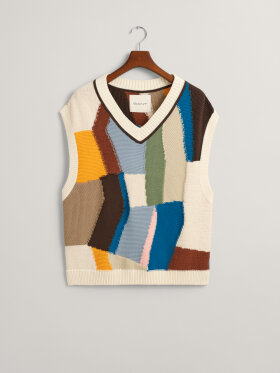 GANT - Art Print Knitted Vest