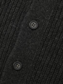 GARMENT PROJECT - Wool Knit Cardigan - Dark Grey