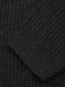 GARMENT PROJECT - Wool Knit Cardigan - Dark Grey