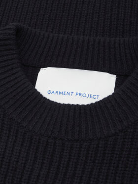 GARMENT PROJECT - Boxy Wool Knit - Navy