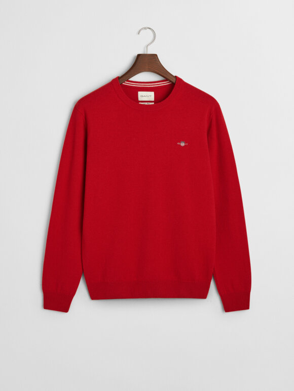 GANT - SUPERFINE LAMBSWOOL C-NECK